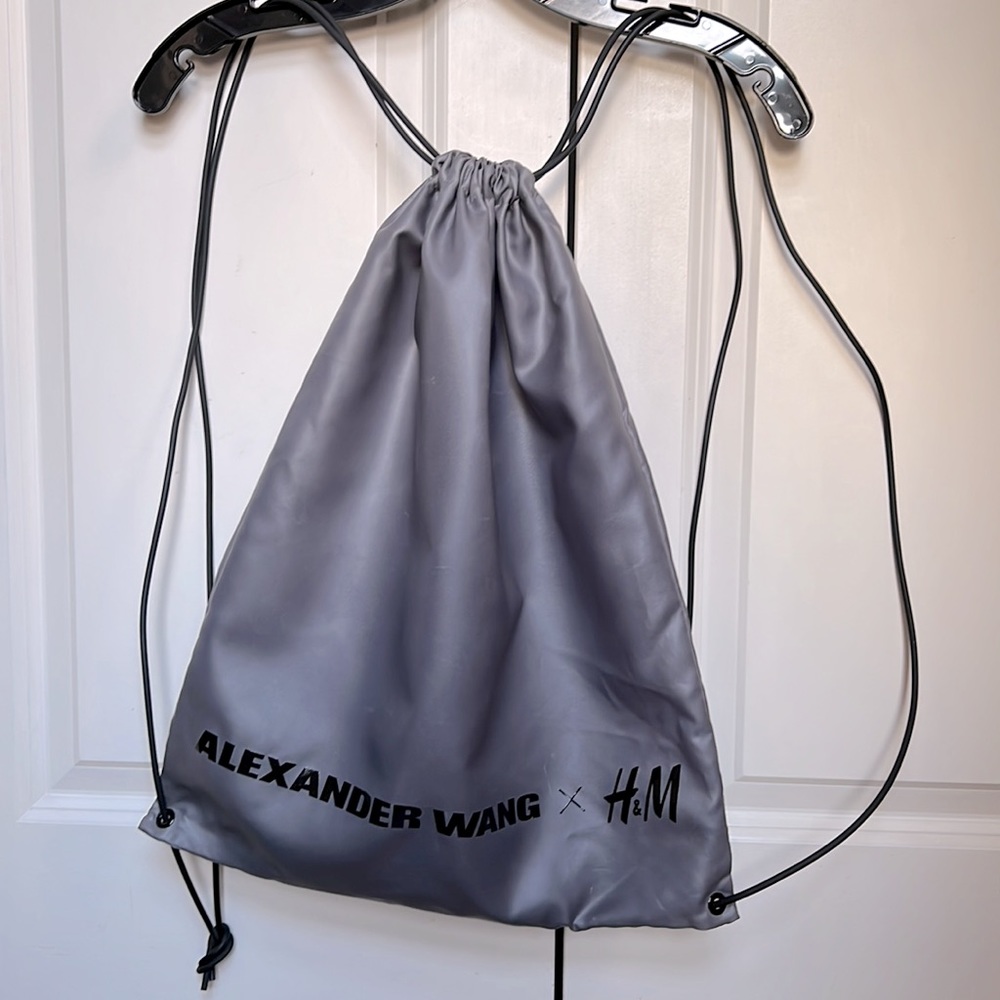 Alexander Wang X H&M Drawstring Backpack - image 3
